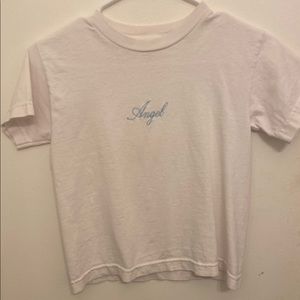 An “angle” T-shirt